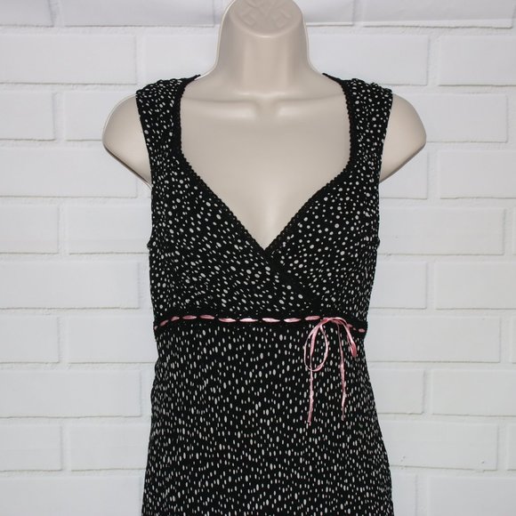 NWOT Motherhood Maternity Sz S Dress Polka Dots - Picture 3 of 7